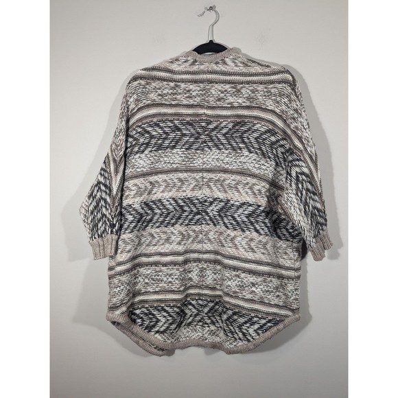 AE American Eagle Boho Southwest Wool Blend Cardigan Women Size XS/S - Picture 2 of 6